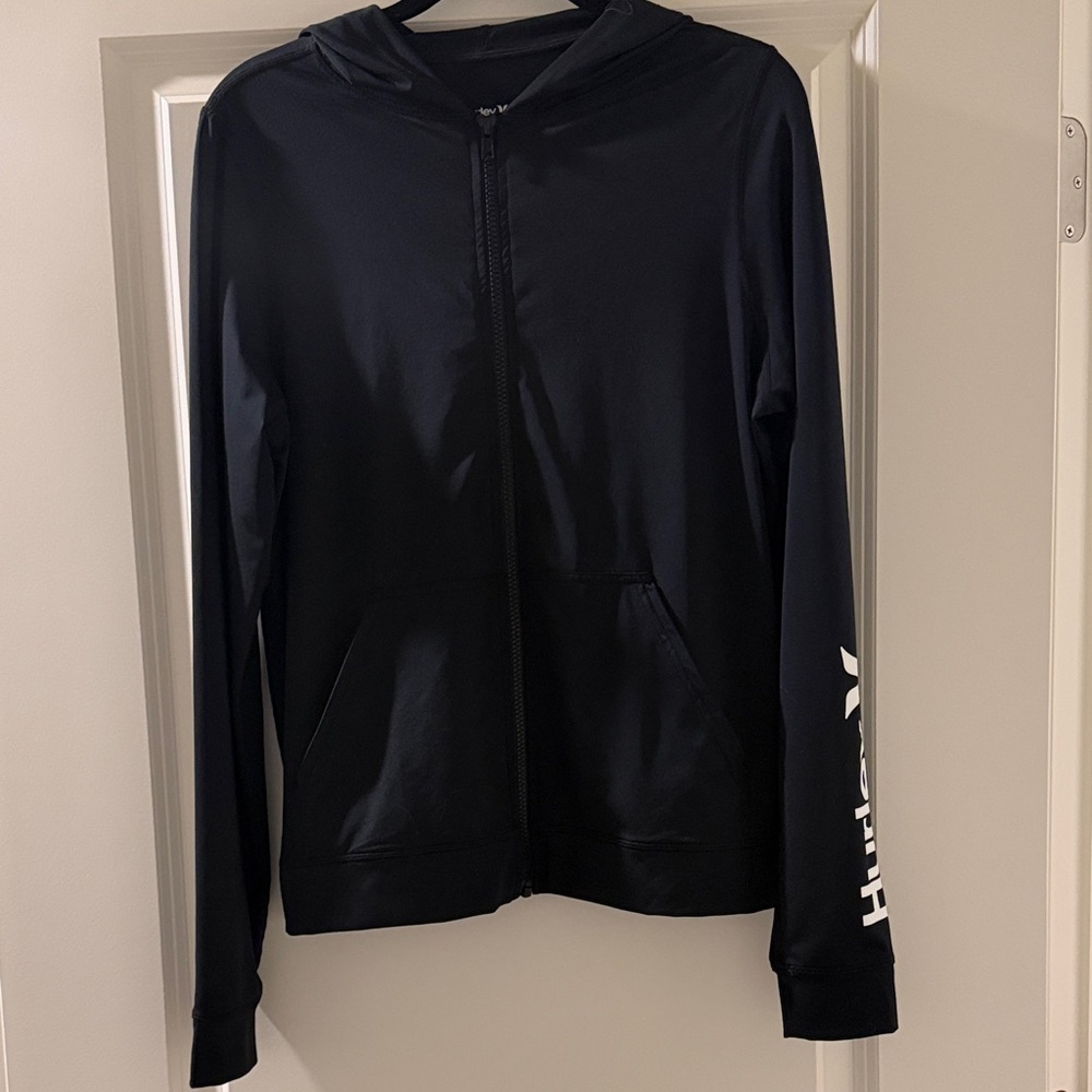 Hurley Black Zip-Up Hoodie
